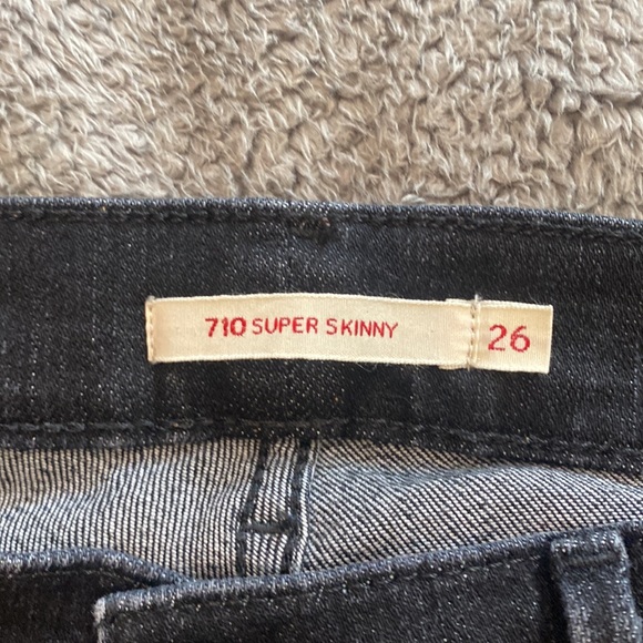 Levis 710 Super skinny 26 - Picture 3 of 9